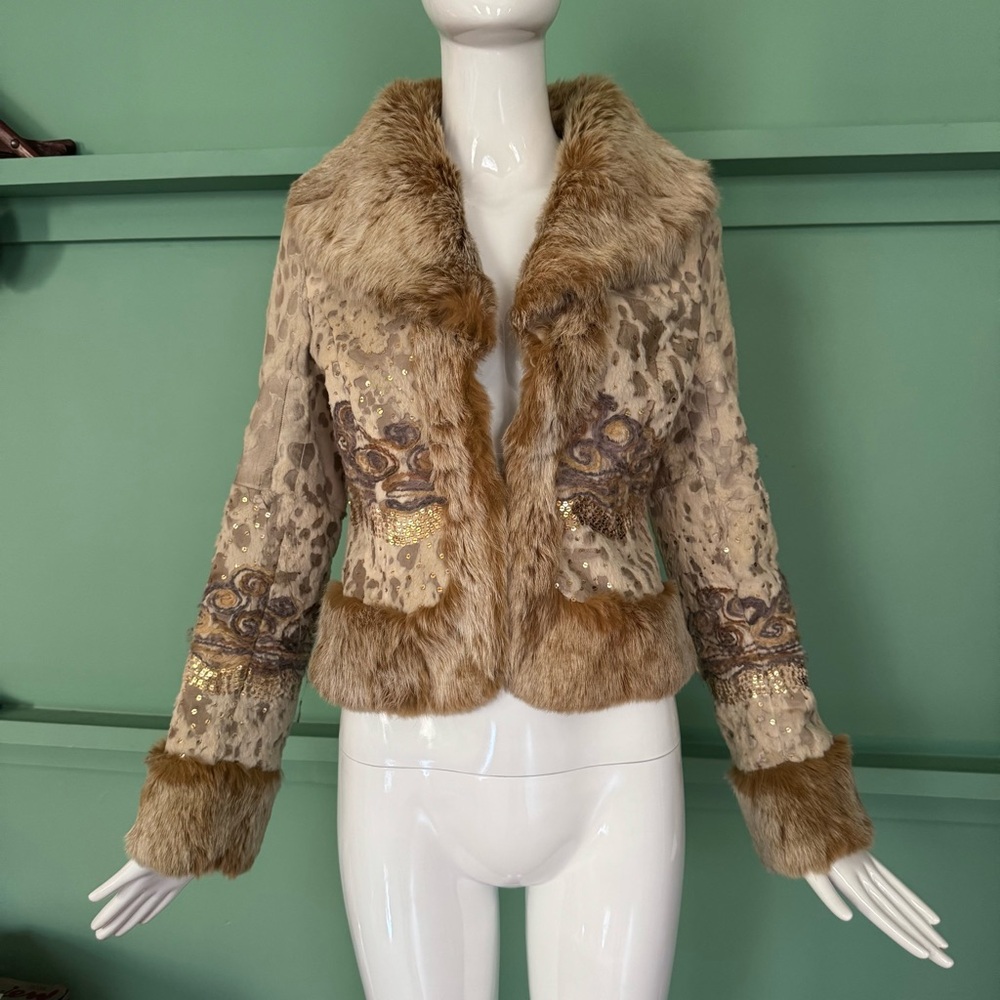 Rabbit fur Bebe Jacket
